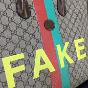 GUCCI 'FAKE/NOT' PRINT LARGE TOTE BAG 03 - 6