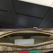 Gucci Fake Not Print Coated Canvas Belt Bag 'Beige' - 24×14×5.5cm - 5