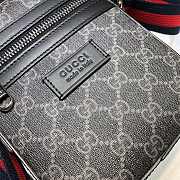 Gucci Black Messenger Bag - 14.5×18×6cm - 5