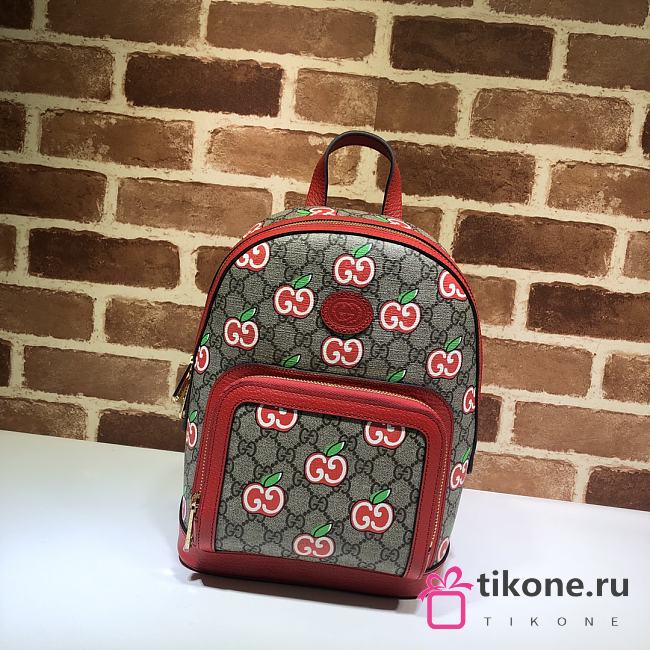 Gucci Backpack Red Apple - 22×29×14cm - 1