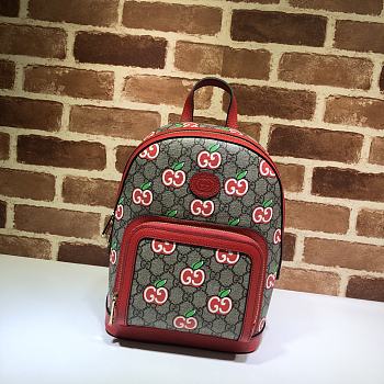 Gucci Backpack Red Apple - 22×29×14cm