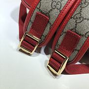 Gucci Backpack Red Apple - 22×29×14cm - 4