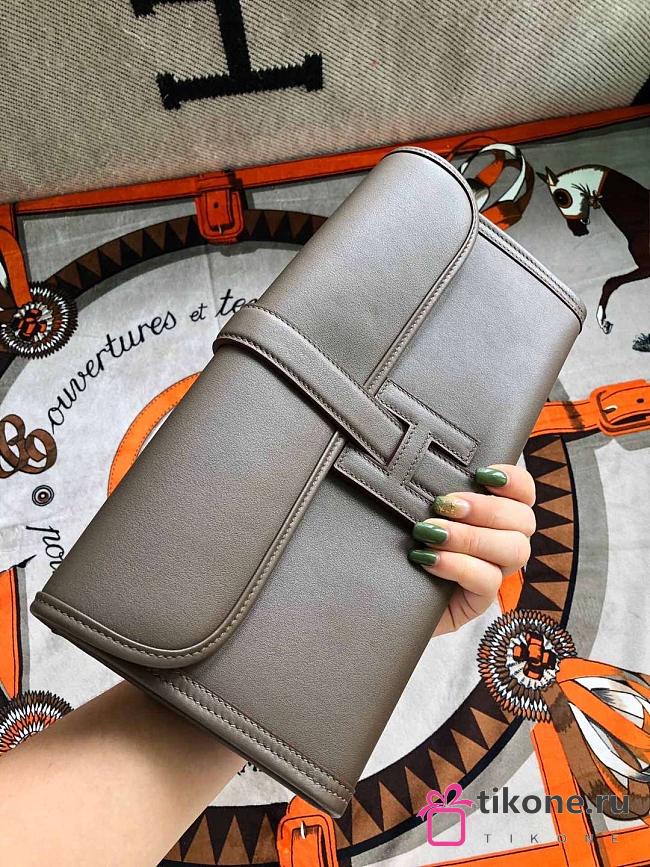 HERMES JIGE 29CM CLUTCH ALL HANDMADE - 1