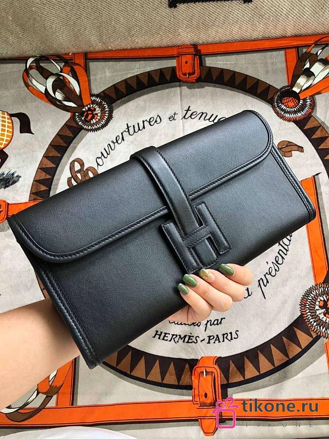 HERMES JIGE 29CM CLUTCH ALL HANDMADE 02 - 1