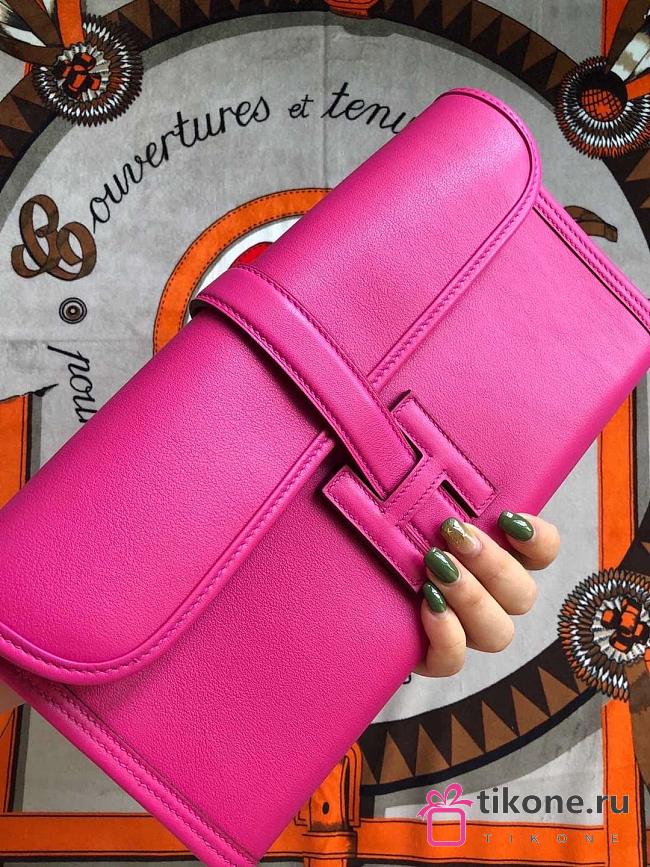 HERMES JIGE 29CM CLUTCH ALL HANDMADE 03 - 1