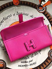 HERMES JIGE 29CM CLUTCH ALL HANDMADE 03 - 5