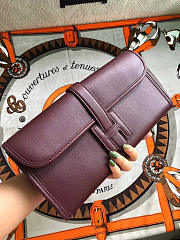 HERMES JIGE 29CM CLUTCH ALL HANDMADE 04 - 1