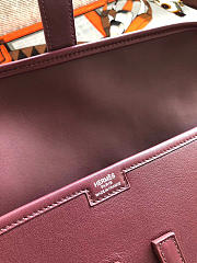 HERMES JIGE 29CM CLUTCH ALL HANDMADE 04 - 5