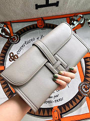 HERMES JIGE 29CM CLUTCH ALL HANDMADE 08 - 1