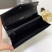 YSL MONOGRAM  ENVELOPE WALLET IN 01 - 5