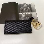 YSL MONOGRAM  ENVELOPE WALLET IN 01 - 4