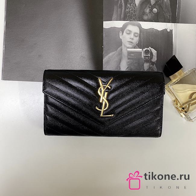 YSL MONOGRAM ENVELOPE WALLET IN 02 - 1