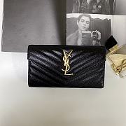 YSL MONOGRAM ENVELOPE WALLET IN 02 - 1