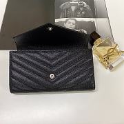 YSL MONOGRAM ENVELOPE WALLET IN 02 - 4