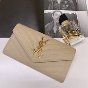 YSL MONOGRAM  ENVELOPE WALLET IN 06 - 1