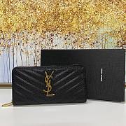 YSL MONOGRAM ZIPPY WALLET 01 - 1