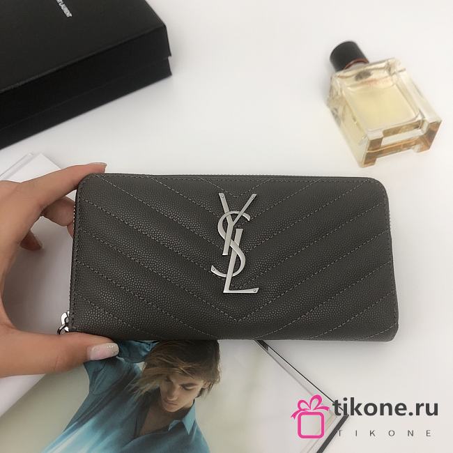 YSL MONOGRAM ZIPPY WALLET 03 - 1