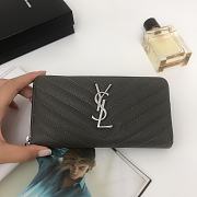 YSL MONOGRAM ZIPPY WALLET 03 - 1