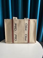 CHLOE LARGE WOODY TOTE BAG 01 - 1