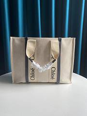 CHLOE LARGE WOODY TOTE BAG 03 - 1