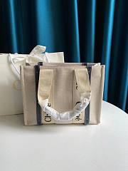 CHLOE MEDIUM WOODY TOTE BAG 03 - 6