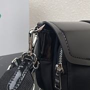 PRADA POCKET NYLON AND BRUSHED LEATHER BAG 01 - 2