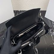 PRADA POCKET NYLON AND BRUSHED LEATHER BAG 01 - 4