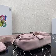 PRADA POCKET NYLON AND BRUSHED LEATHER BAG 02 - 4