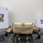 PRADA POCKET NYLON AND BRUSHED LEATHER BAG 03 - 4