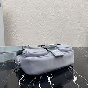 PRADA POCKET NYLON AND BRUSHED LEATHER BAG 05 - 2