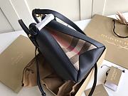 BURBERRY THE SMALL BANNER IN LEATHER AND HOUSE CHECK 02 - 2