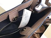 BURBERRY THE SMALL BANNER IN LEATHER AND HOUSE CHECK 07 - 4