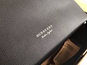 Burberry The Medium Banner In Leather And House Check 02 - 2