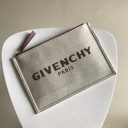 GIVENCHY BOND CANVAS POUCH - 1