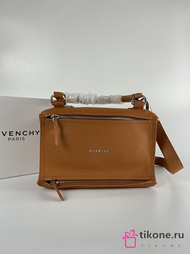 Givenchy Pandora Small Leather Shoulder Bag 01 - 1