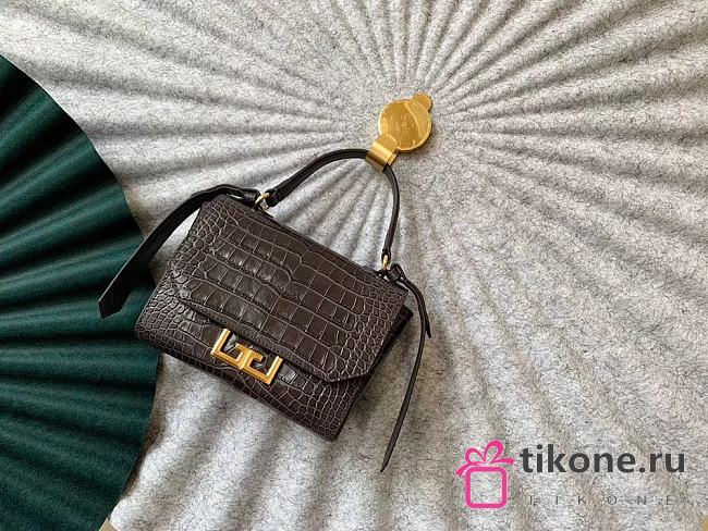 Givenchy Eden Crocodile Embossing Small Bag 03 - 1