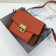 Givenchy  Leather & Suede GV3 Bag 01  - 1