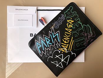 Balenciaga Graffiti Classic Clutch Bag 03