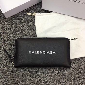 Balenciaga Bazar Zipper Wallet 01