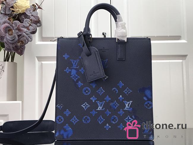 LOUIS VUITTON SAC PLAT ZIPPE - 1