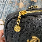 Chanel Small Diamond Black Bag - 20×20×5cm - 4