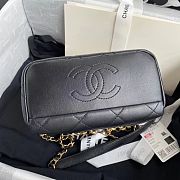 CHANEL  KISS-LOCK BAG 22CM 01 - 2