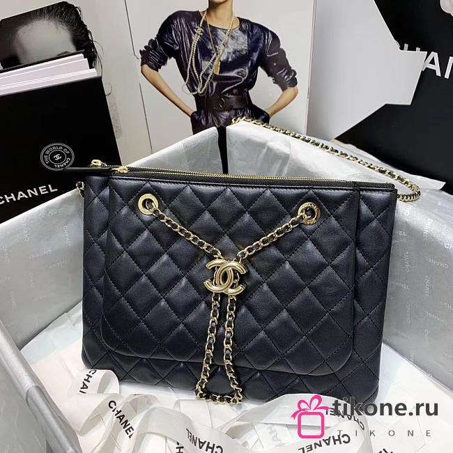 Chanel Black Pouch - 27.5×19.5×3cm - 1