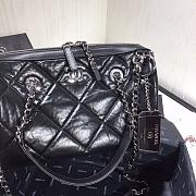 Chanel Black Bowling Bag - 27×16×14cm - 4