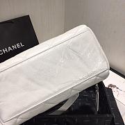 Chanel White Bowling Bag - 27×16×14cm - 2