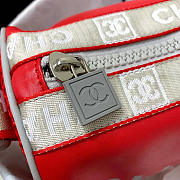 Chanel Bumbag In Red Leather - 24×13×13cm - 4