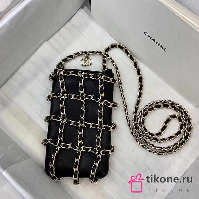 Chanel Phone Case With Chain  - 1