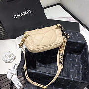 Chanel 19 Waist Bag In Beige - 20×11×5.5cm - 2