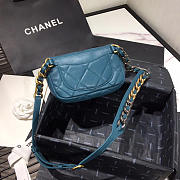 Chanel 19 Blue Waist Bag - 20×11×5.5cm - 2