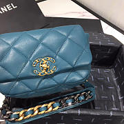 Chanel 19 Blue Waist Bag - 20×11×5.5cm - 5